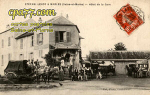 Marles En Brie (Seine-et-Marne) - Stéfani Leroy à Marles – Hôtel de la Gare