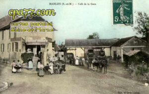 Marles En Brie (Seine-et-Marne) - Café de la Gare
