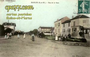 Marles En Brie (Seine-et-Marne) - Rue de la Gare