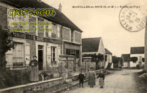 Marolles En Brie (Seine-et-Marne) - Entrée du Pays