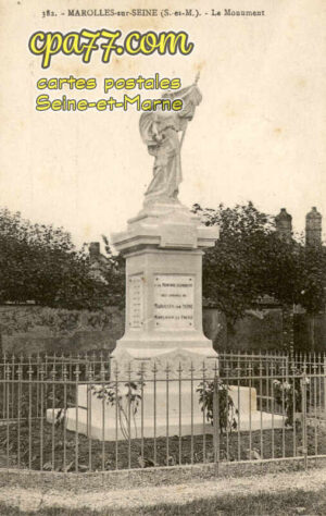 Marolles Sur Seine (Seine-et-Marne) - Le Monument