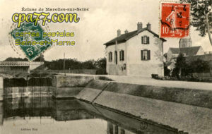 Marolles Sur Seine (Seine-et-Marne) - Ecluse de Marolles-sur-Seine