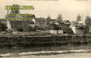 Marolles Sur Seine (Seine-et-Marne) - Vue prise de la Seine