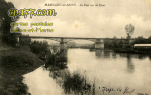 Marolles Sur Seine (Seine-et-Marne) - Le Pont sur la Seine
