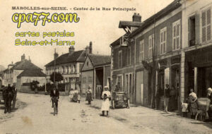 Marolles Sur Seine (Seine-et-Marne) - Centre de la Rue Principale