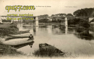 Marolles Sur Seine (Seine-et-Marne) - Le Pont sur la Seine