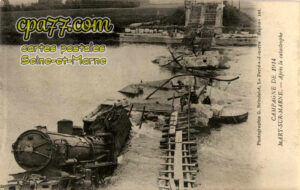 Mary Sur Marne (Seine-et-Marne) - Campagne de 1914 – Après la catastrophe (en l&rsquo;état)