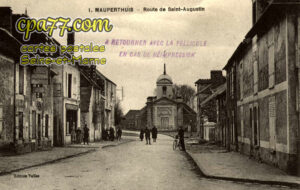 Mauperthuis (Seine-et-Marne) - Route de Saint-Augustin
