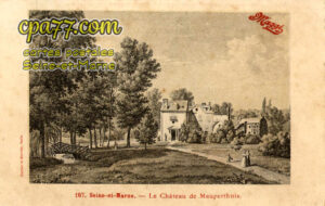 Mauperthuis (Seine-et-Marne) - Le Château