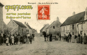 Mauregard (Seine-et-Marne) - Rue de la Porte de la Ville