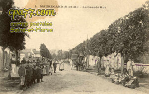 Mauregard (Seine-et-Marne) - La grande Rue (en l&rsquo;état)