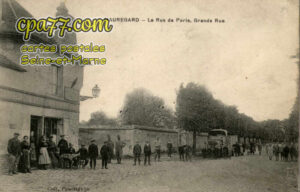 Mauregard (Seine-et-Marne) - La Rue de Paris, Grande Rue