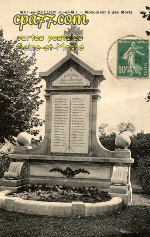 May En Multien (Seine-et-Marne) - Monument à ses Morts