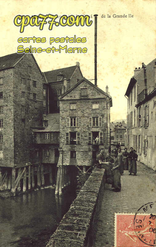 Meaux (Seine-et-Marne) - Quai de la Grand Ile