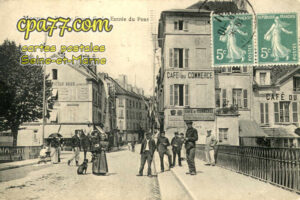 Meaux (Seine-et-Marne) - Rue du Grand Cerf – Entrée du Pont