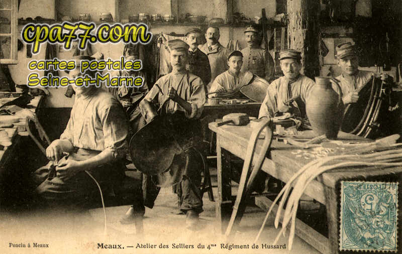Meaux (Seine-et-Marne) - Atelier des Selliers du 4ème Régiment de Hussard