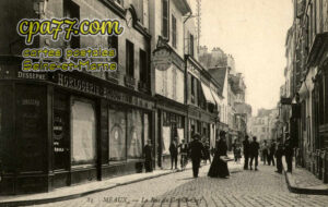 Meaux (Seine-et-Marne) - La Rue du Grand-Cerf
