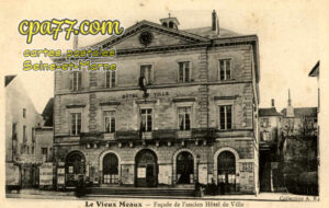 Meaux (Seine-et-Marne) - Façade de l&rsquo;ancien Hôtel de Ville