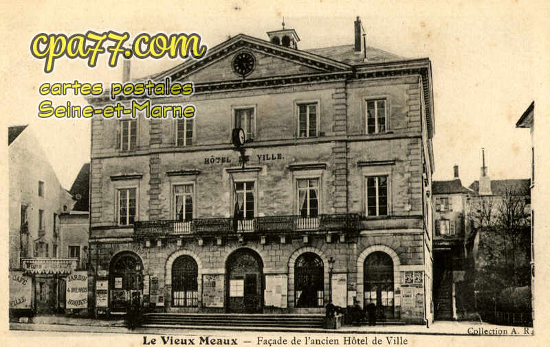 Meaux (Seine-et-Marne) - Façade de l&rsquo;ancien Hôtel de Ville