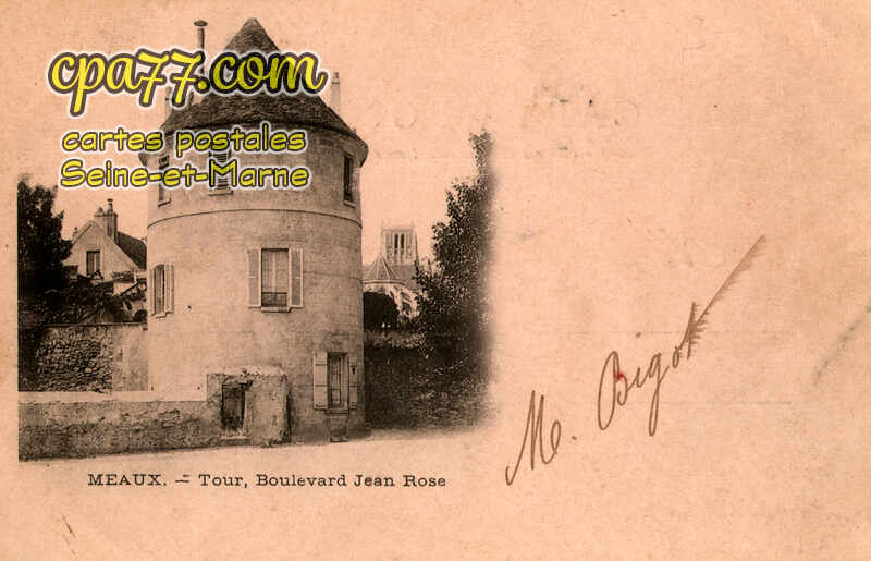 Meaux (Seine-et-Marne) - Tour, Boulevard Jean-Rose