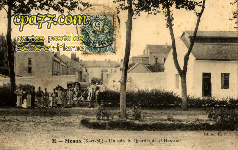 Meaux (Seine-et-Marne) - Un Coin du Quartier du 4e Hussards