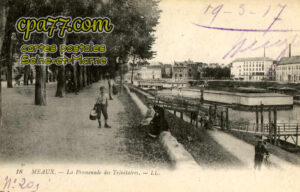 Meaux (Seine-et-Marne) - La promenade des Trinitaires