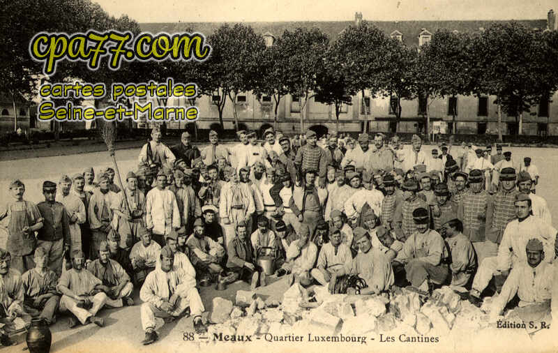 Meaux (Seine-et-Marne) - Quartier Luxembourg – Les Cantines