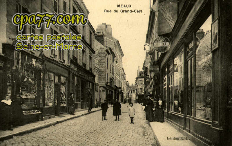 Meaux (Seine-et-Marne) - Rue du Grand Cerf