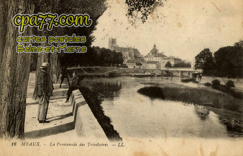 Meaux (Seine-et-Marne) - Vue prise du Blamont
