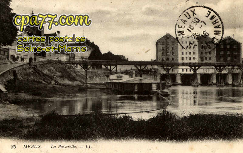 Meaux (Seine-et-Marne) - La Passerelle