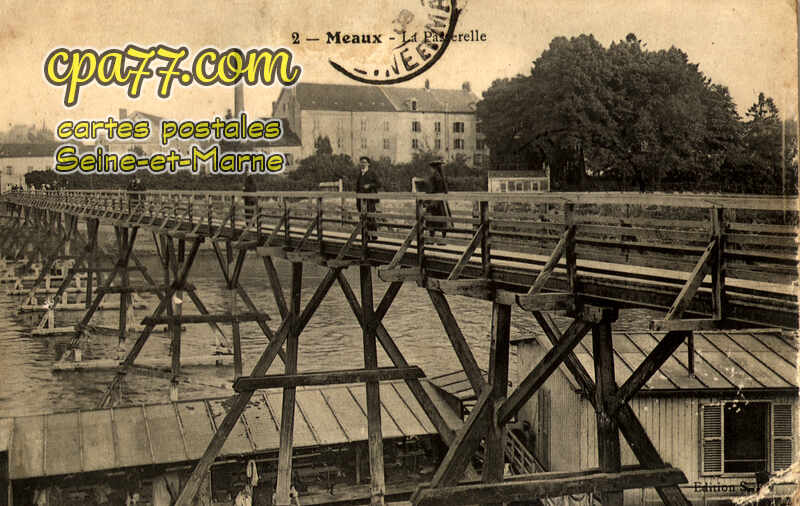 Meaux (Seine-et-Marne) - La Passerelle