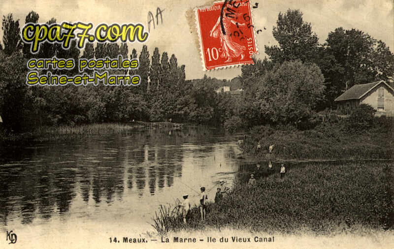Meaux (Seine-et-Marne) - La Marne – Ile du Vieux Canal