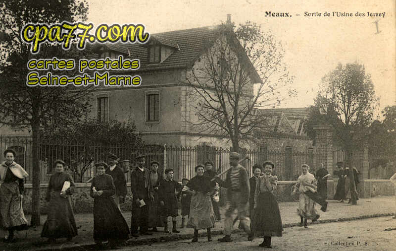 Meaux (Seine-et-Marne) - Sortie de l&rsquo;Usine des Jersey