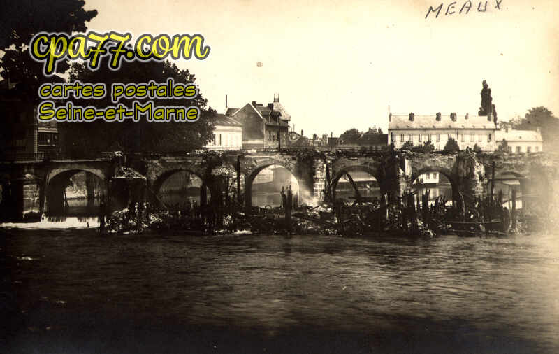 Meaux (Seine-et-Marne) - Les Moulins brulés