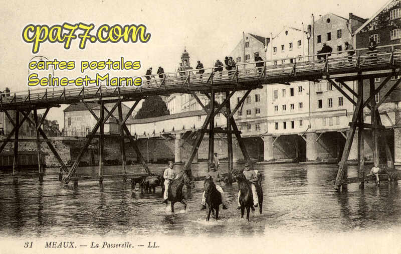 Meaux (Seine-et-Marne) - La Passerelle