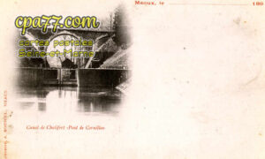 Meaux (Seine-et-Marne) - Canal de Chalifert – Pont de Cornillon