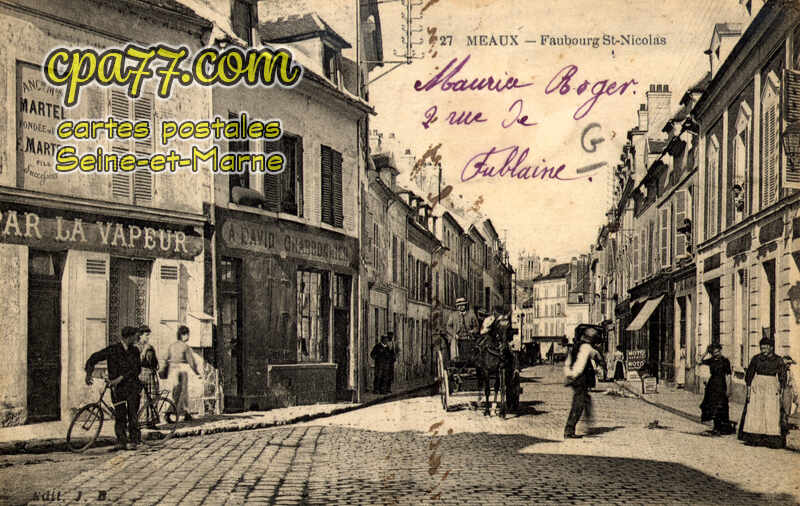 Meaux (Seine-et-Marne) - Faubourg Saint-Nicolas