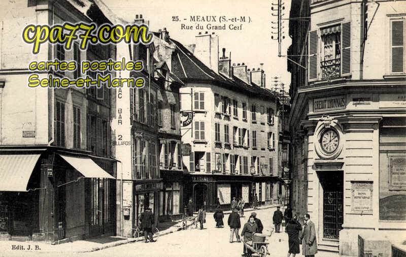 Meaux (Seine-et-Marne) - Rue du Grand Cerf