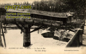 Meaux (Seine-et-Marne) - La Grande Guerre 1914-15 – Le Pont des Moulins détruit par le génie Anglais (5 sept.1914)