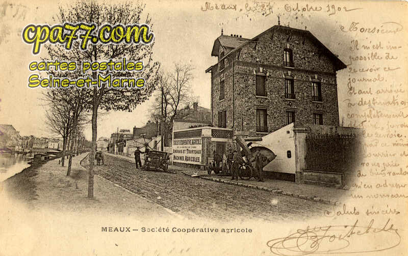 Meaux (Seine-et-Marne) - Société Coopérative agricole