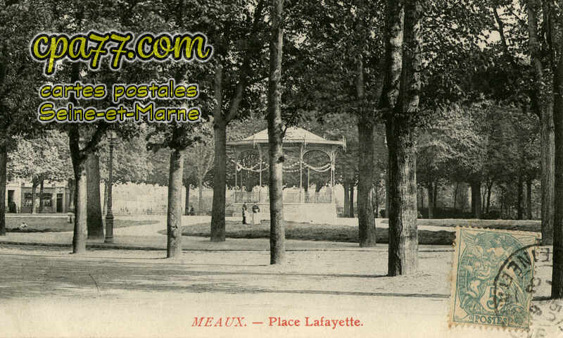 Meaux (Seine-et-Marne) - Place Lafayette