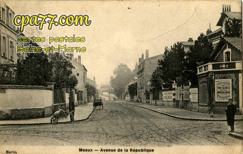 Meaux (Seine-et-Marne) - Avenue de la République