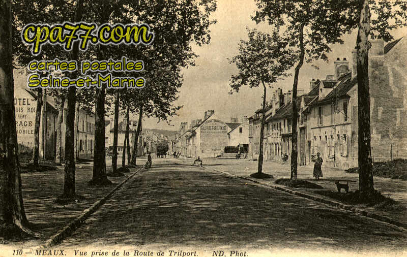Meaux (Seine-et-Marne) - Vue prise de la Route de Trilport