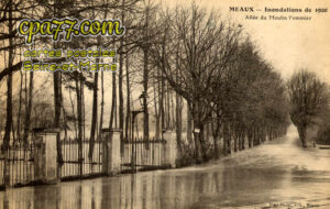 Meaux (Seine-et-Marne) - Allée du Moulin Pommier