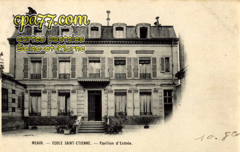 Meaux (Seine-et-Marne) - Ecole Saint-Etienne – Pavillon d&rsquo;Entrée