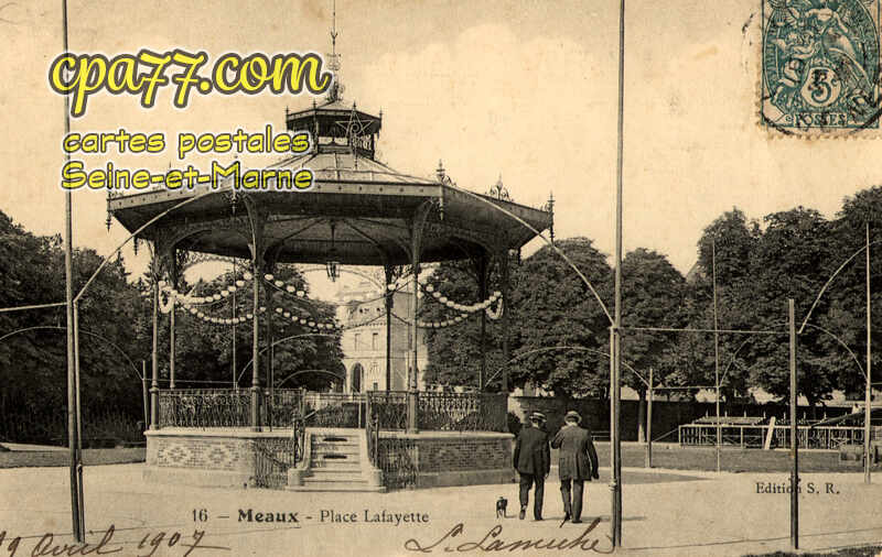 Meaux (Seine-et-Marne) - Place Lafayette