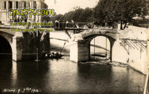 Meaux (Seine-et-Marne) - Travaux sur Pont