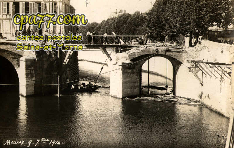 Meaux (Seine-et-Marne) - Travaux sur Pont