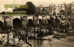 Meaux (Seine-et-Marne) - Les Moulins après l&rsquo;incendie