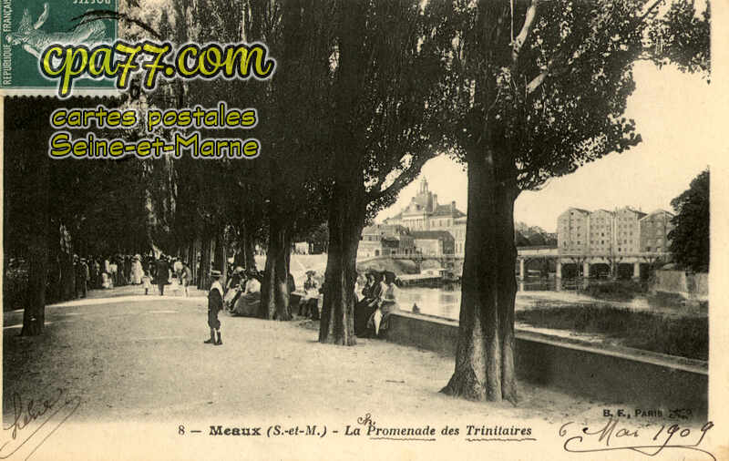 Meaux (Seine-et-Marne) - La Promenade des Trinitaires